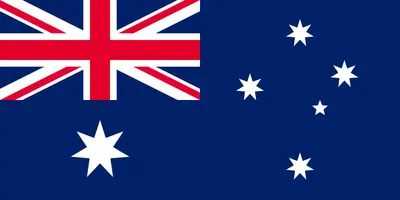 Bandeira da Austrália PNG fundo transparente