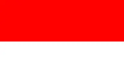 Bandeira da Indonésia PNG - Flag of Indonesia PNG