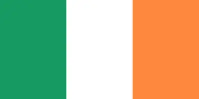 Bandeira da Irlanda PNG fundo transparente - Flag of Ireland transparent background PNG