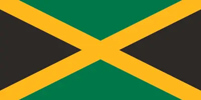 Bandeira da Jamaica PNG fundo transparente - Jamaica Flag transparent background PNG