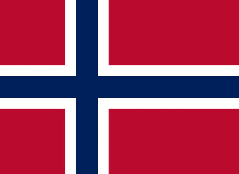 Bandeira da Noruega em PNG - Norway flag transparent background PNG