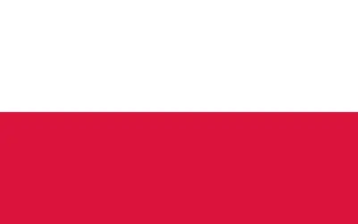 Bandeira da Polônia PNG fundo sólido - Poland Flag solid background PNG