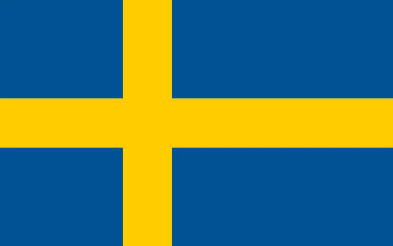 Bandeira da Suécia PNG - Sweden Flag PNG