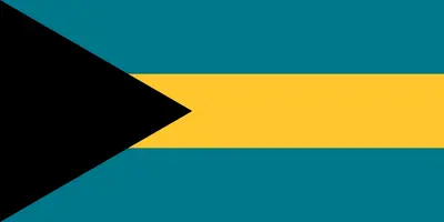 Bandeira das Bahamas PNG fundo transparente - The Bahamas Flag PNG transparent background