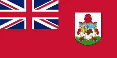 Bandeira das Bermudas PNG fundo transparente