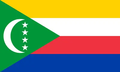 Bandeira das Comores PNG fundo transparente - Comoros Flag transparent background PNG