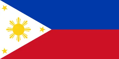 Bandeira das Filipinas PNG fundo transparente - Philippines flag transparent background PNG
