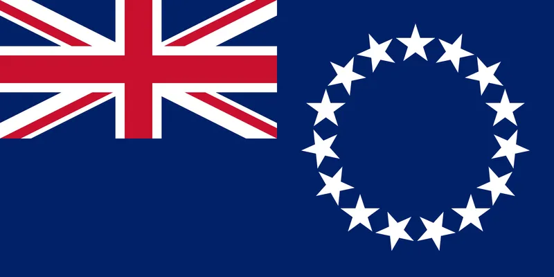 Bandeira Ilhas Cook PNG - Cook Islands Flag PNG
