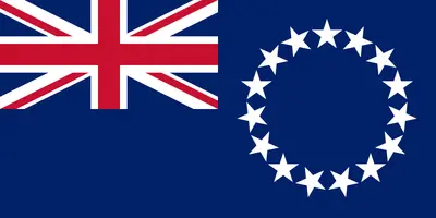 Bandeira Ilhas Cook PNG - Cook Islands Flag PNG