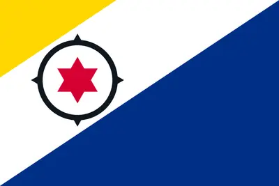 Bandeira de Bonaire PNG fundo transparente
