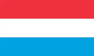 Bandeira de Luxemburgo PNG fundo transparente - Flag of Luxembourg transparent background PNG