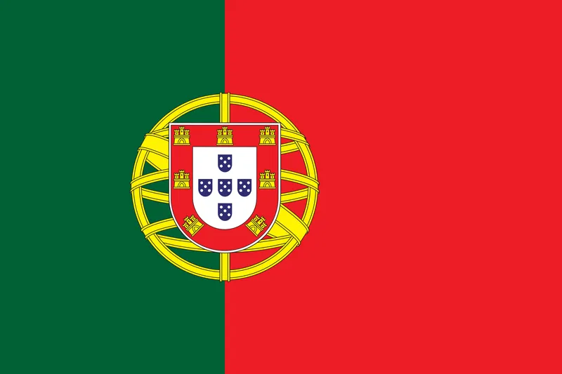 Bandeira de Portugal PNG fundo transparente - Flag of Portugal transparent background PNG
