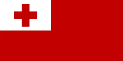 Bandeira de Tonga PNG fundo transparente - Tonga flag transparent background PNG