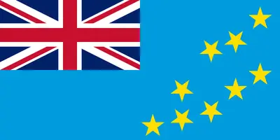 Bandeira de Tuvalu PNG fundo transparente - Tuvalu Flag transparent background PNG