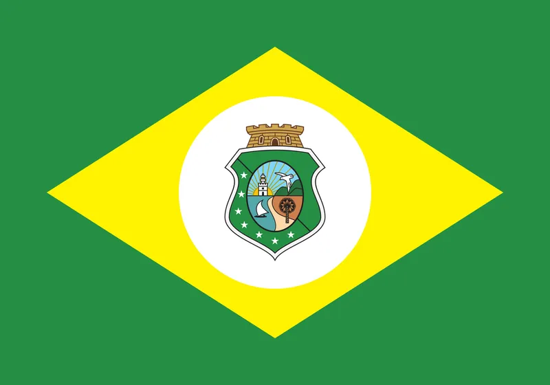 Bandeira do Ceará PNG fundo transparente - Ceará State Flag transparent background PNG