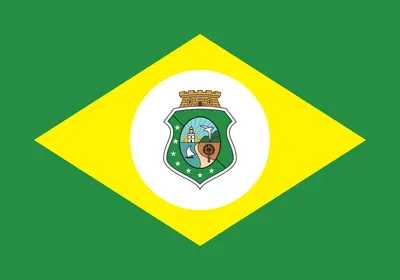 Bandeira do Ceará PNG fundo transparente - Ceará State Flag transparent background PNG