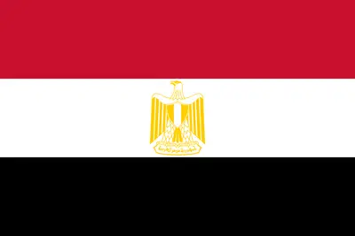 Bandeira do Egito PNG PNG fundo transparente