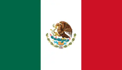 Bandeira do México PNG fundo transparente - Mexico Flag transparent background PNG