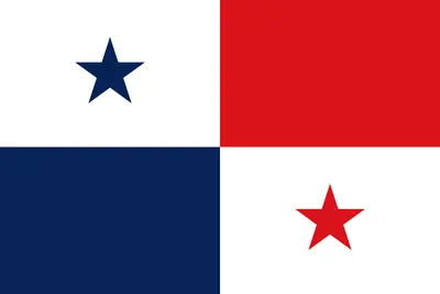 Bandeira do Panamá PNG fundo transparente - Panama flag transparent background PNG