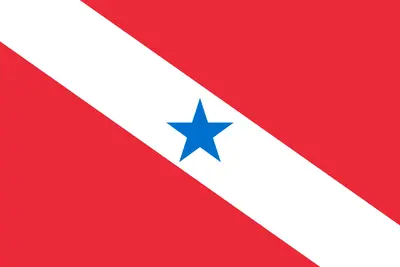 Bandeira do Pará PNG fundo transparente - Flag of Pará transparent background PNG