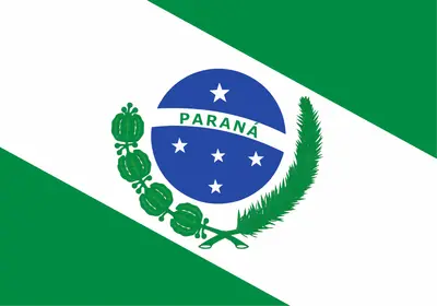 Bandeira do Paraná PNG fundo transparente - Flag of Paraná transparent background PNG