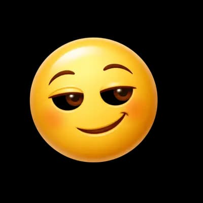 Emoji Sorriso Maroto PNG fundo transparente - Emoji Sorriso Maroto transparent background PNG