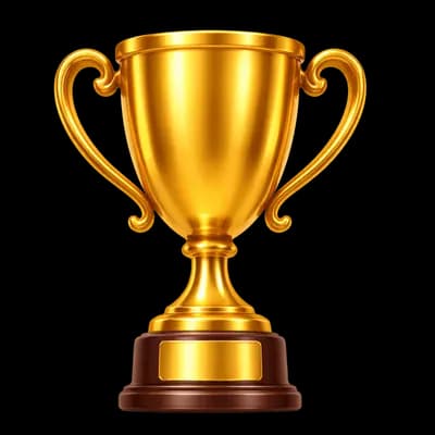 Troféu de Ouro Brilhante PNG fundo transparente - Trophy Gold Shiny transparent background PNG