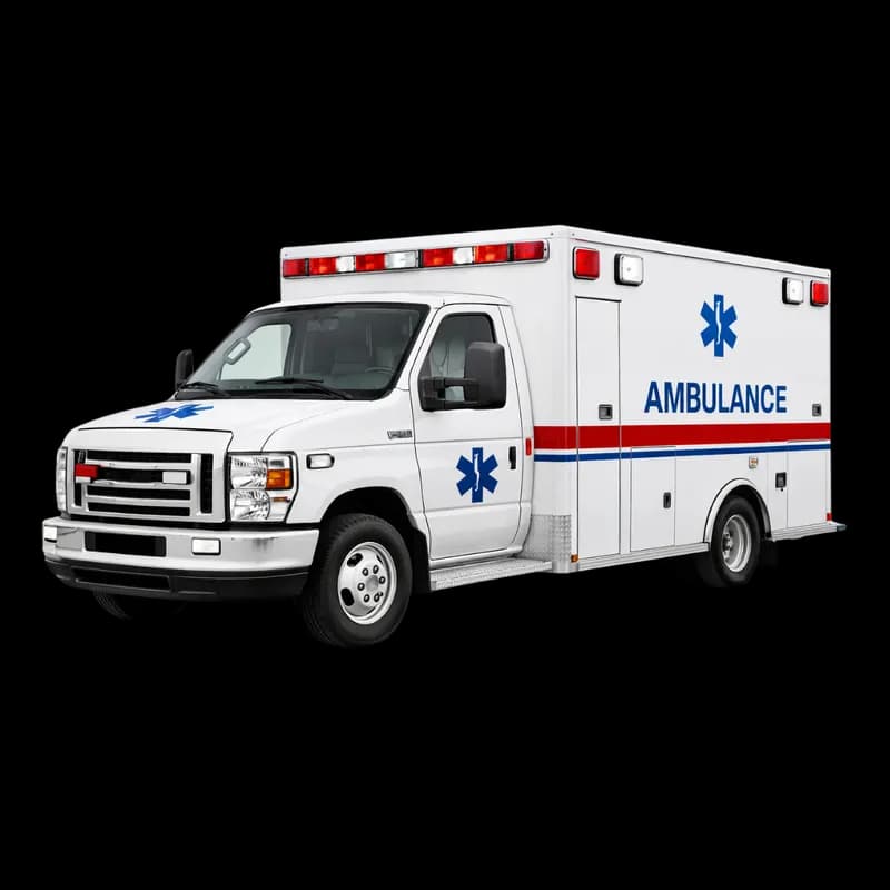 Ambulância de Emergência Médica PNG fundo transparente - Ambulance Emergência Médica transparent background PNG