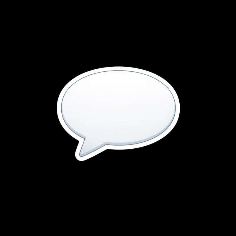 Balão de diálogo PNG transparente - Speech bubble icon transparent background
