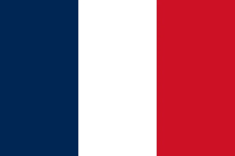Bandeira da França PNG - France Flag transparent background PNG