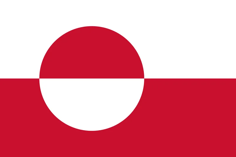 Bandeira da Groenlândia PNG - Greenland Flag PNG