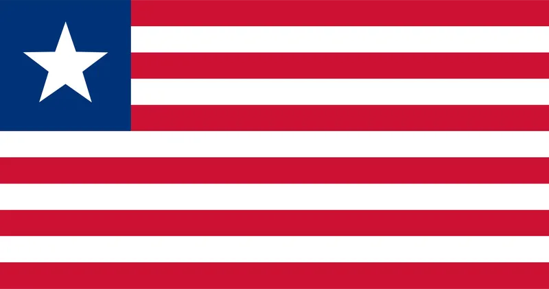 Bandeira da Libéria PNG fundo transparente - Liberia Flag transparent background PNG