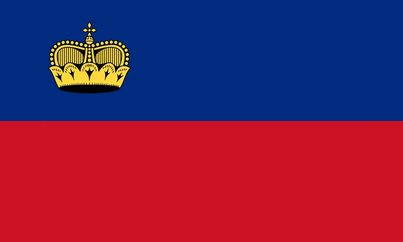 Bandeira de Liechtenstein PNG fundo transparente - Liechtenstein flag transparent background PNG
