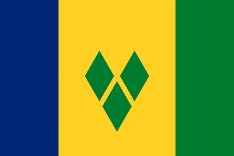 Bandeira de São Vicente e Granadinas PNG - Saint Vincent and the Grenadines Flag PNG