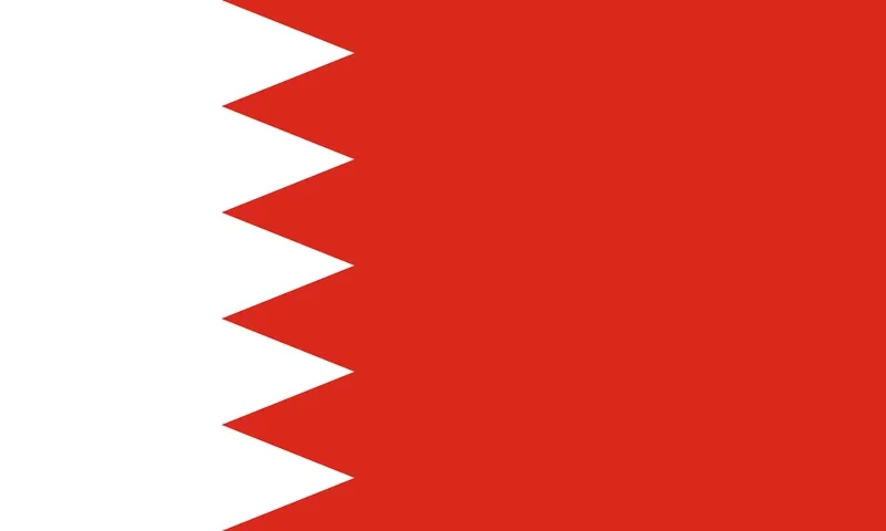 Bandeira do Bahrein PNG PNG fundo transparente
