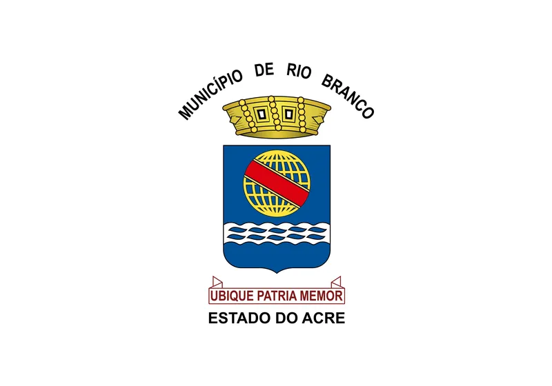 Bandeira do Município de Rio Branco, Acre - Flag of the Municipality of Rio Branco, Acre