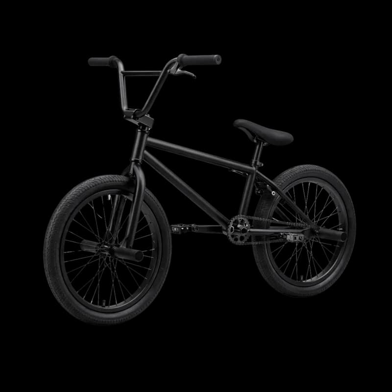 Bicicleta BMX Freestyle Preta Fosca PNG fundo transparente - Bicycle Bmx Freestyle Black Fosca transparent background PN