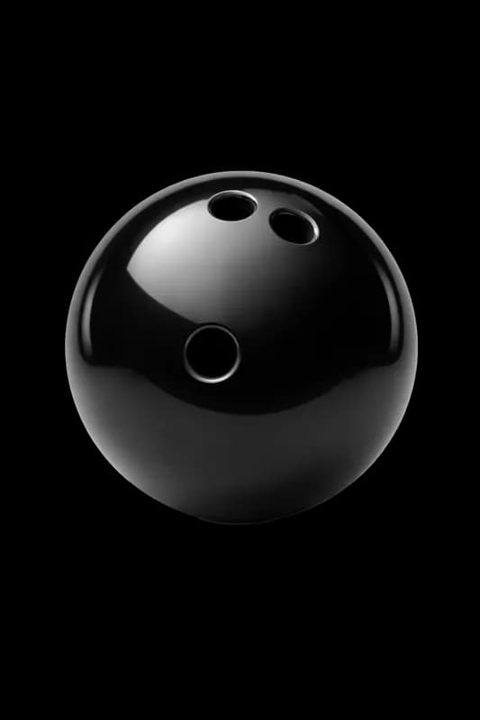 Bola de Boliche Preta Brilhante com Três Furos PNG fundo transparente - Bola Bowling Black Shiny Três Furos transparent