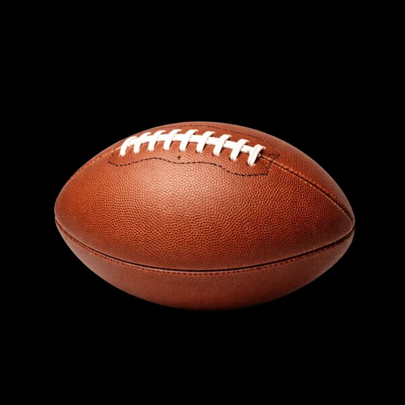Bola de Futebol Americano Clássica PNG fundo transparente - Bola Soccer American Classic transparent background PNG