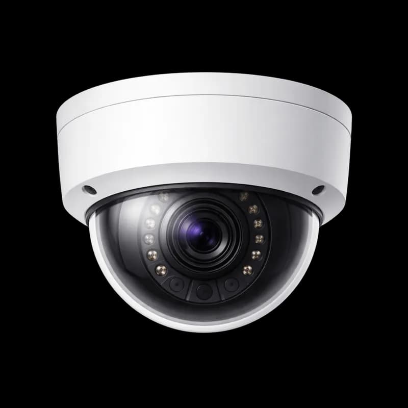 Câmera de Segurança Dome Branca para Vigilância PNG fundo transparente - Camera Security Dome White Vigilância transpare