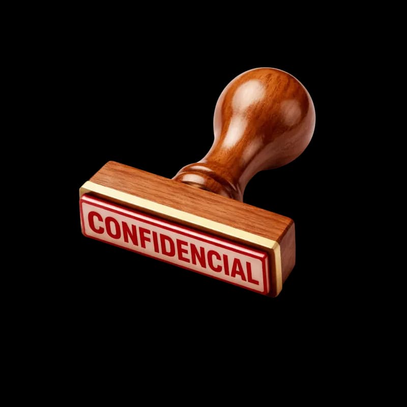 Carimbo CONFIDENCIAL de madeira PNG fundo transparente - Stamp Confidential Madeira transparent background PNG