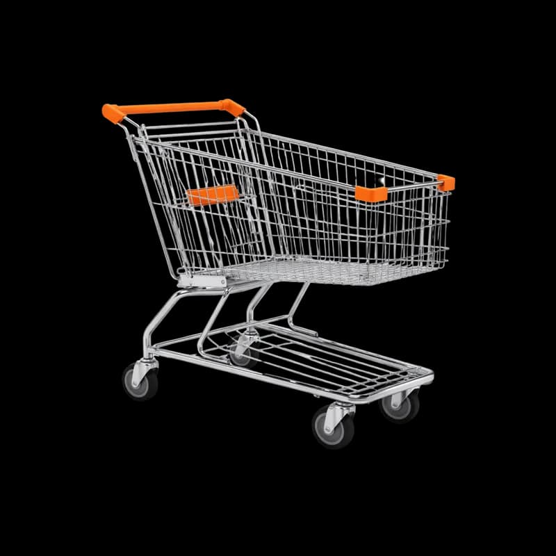 Carrinho de compras PNG fundo transparente - Shopping cart transparent background PNG