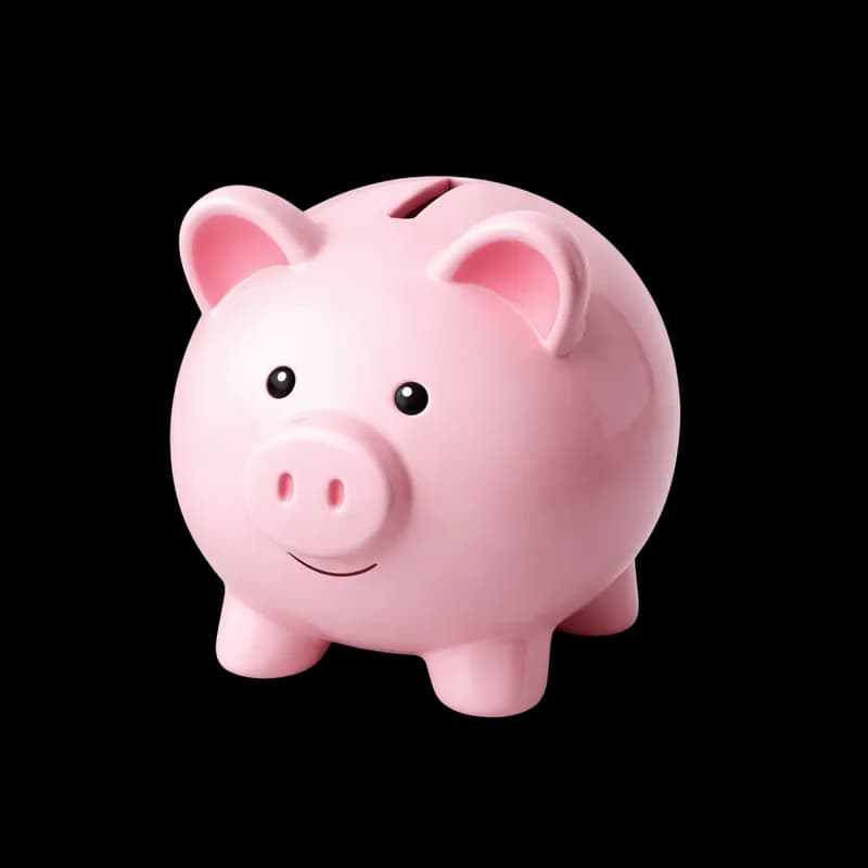 Cofre Porquinho Rosa para Poupança e Finanças PNG fundo transparente - Safe Porquinho Rose Poupança Finanças transparent