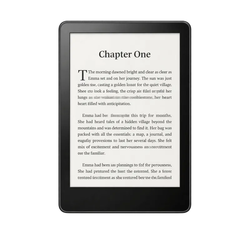 E-reader com página de livro aberta PNG fundo transparente - Reader Página Book Open transparent background PNG