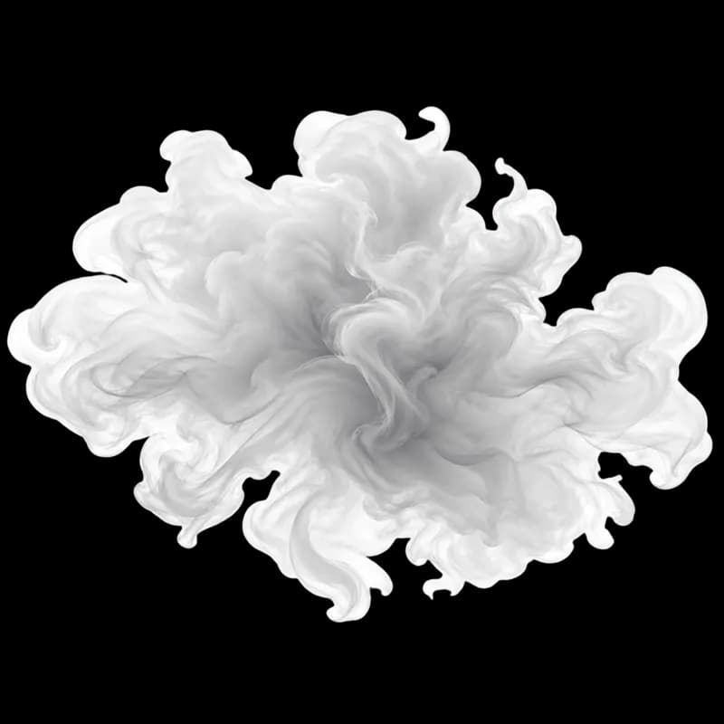 Fumaça branca PNG fundo transparente - White smoke PNG transparent background
