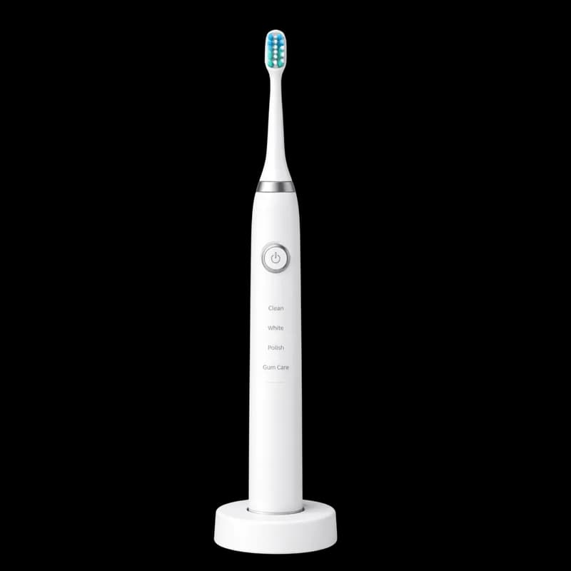 Escova de Dentes Elétrica Branca com Múltiplos Modos PNG fundo transparente - Escova Dentes Elétrica White Múltiplos Mod