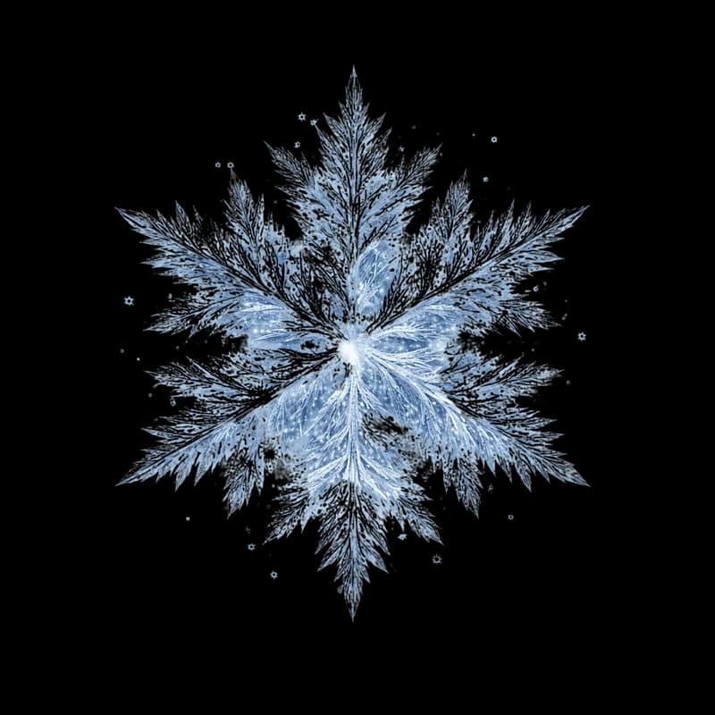 Floco de Neve Gélido e Brilhante PNG fundo transparente - Flake Snow Icy Shiny transparent background PNG