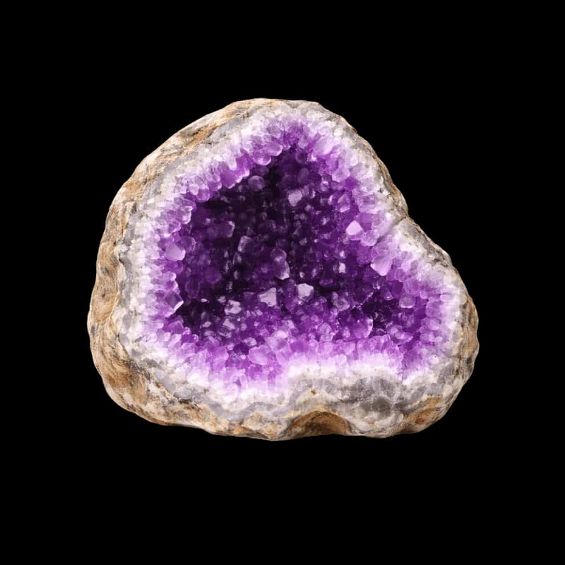 Geodo de Ametista Roxo Natural PNG fundo transparente - Geodo Ametista Purple Natural transparent background PNG