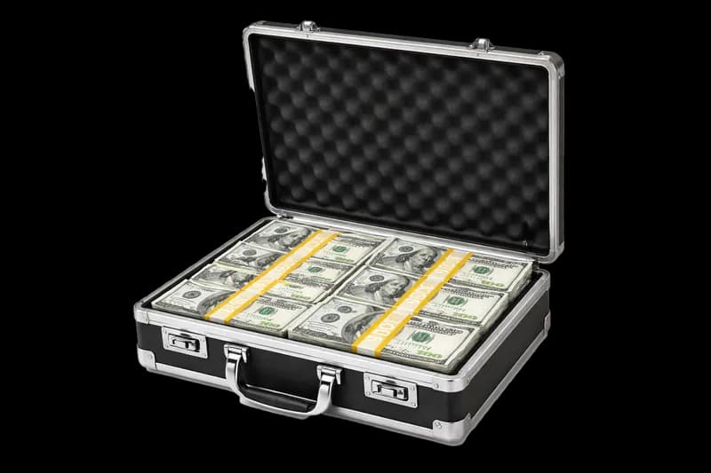 Maleta de Dinheiro: Dólares Americanos PNG fundo transparente - Briefcase Money Dollars Americanos transparent backgroun