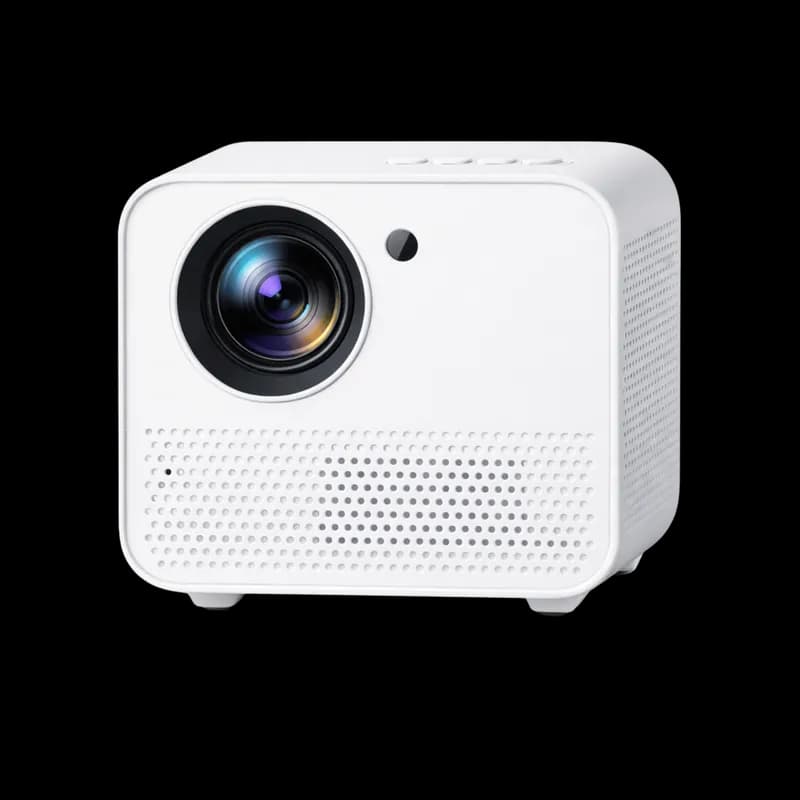 Mini Projetor Portátil Branco HD Compacto PNG fundo transparente - Mini Projector Portable White Hd Compact transparent
